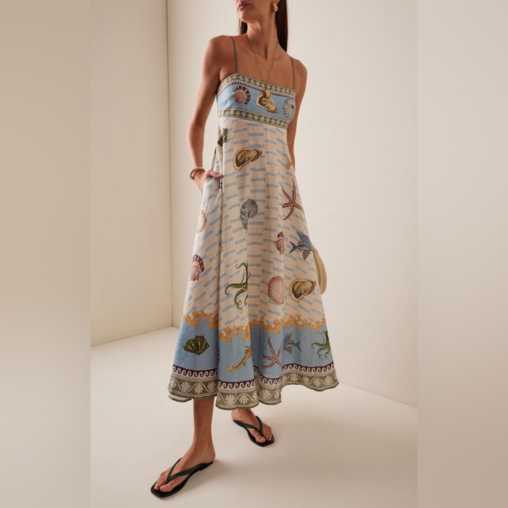 NWOT Alemais Bath House Sundress US size 2 - Picture 3 of 10
